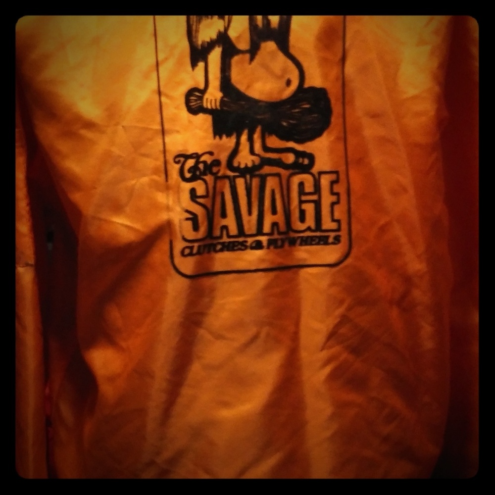 Vintage jacket The Savage clutches and flywheels
